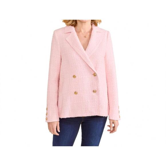 NEW S'EDGE grifyn blazer in light pink